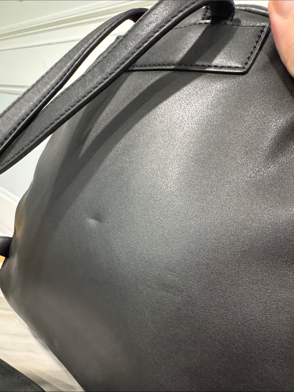 kate spade Bag Reese Park Black Quilted Leather Backpack - Picture 9 of 17